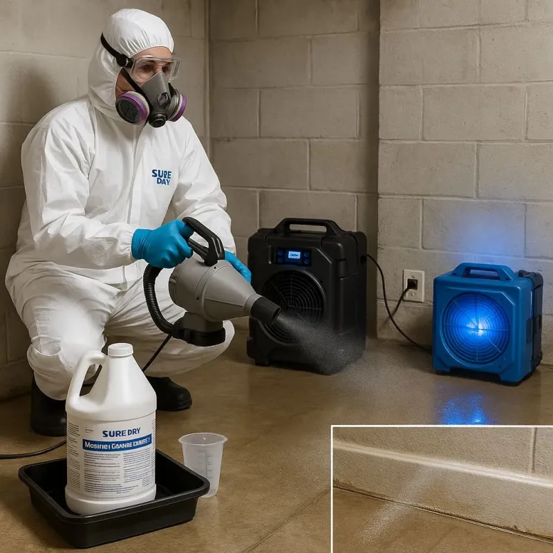 Sanitization and Odor Removal process in Maysville, OK