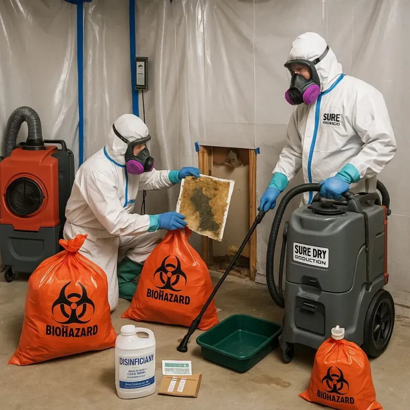 Contaminated Water Handling Protocols process in Maysville, OK