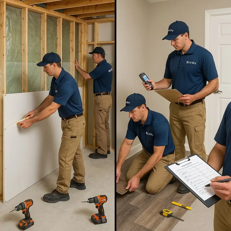 Repairs and Reconstruction process in Maysville, OK